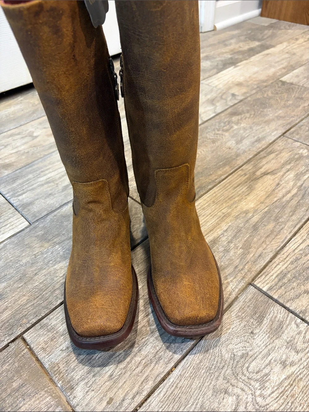 Ariat Coronado collection Classic Brown Leather Western Boots Women’s size 6.5 - Picture 11 of 12